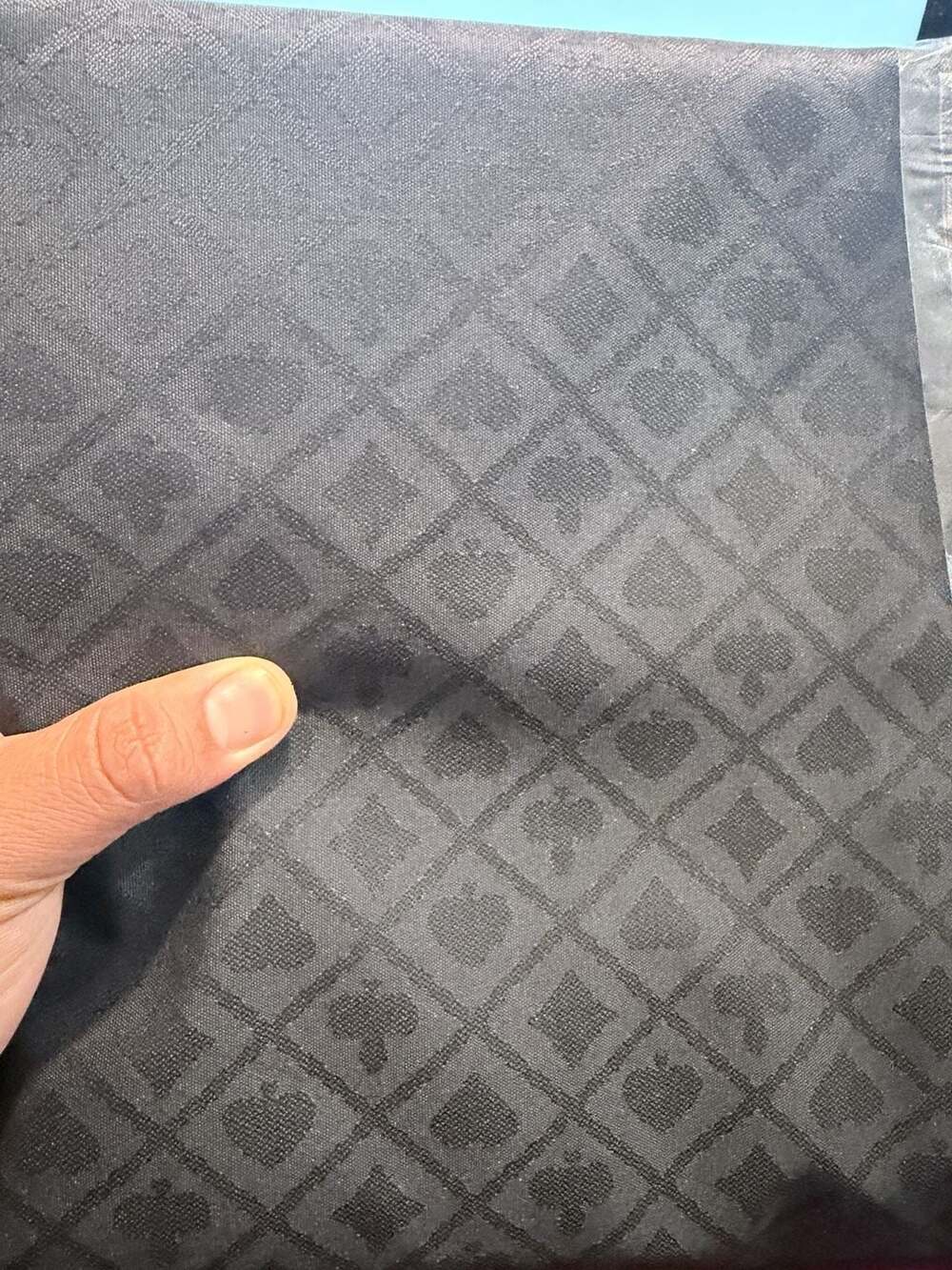 Speed Cloth Poker Table Fabric -  Section of Casino Card Game Table Felt